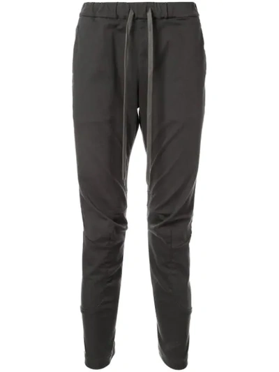 Shop Attachment Drawstring Waist Trousers In Grey