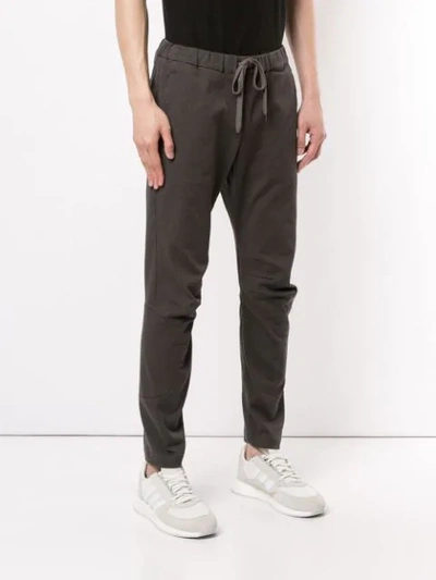 Shop Attachment Drawstring Waist Trousers In Grey