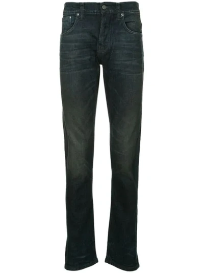 Shop Nudie Jeans Co Grim Tim Jeans - Blue