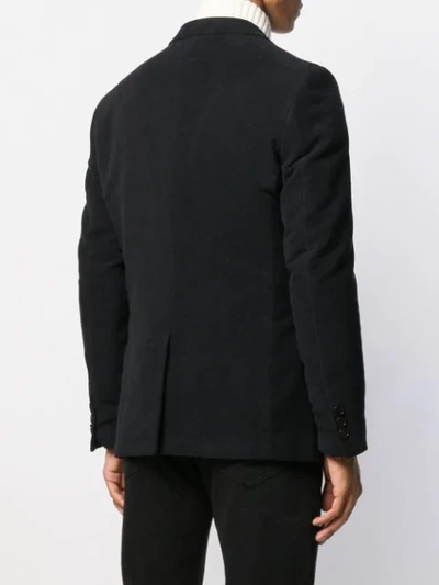 Shop Katharine Hamnett Rufus Slim-fit Blazer In Black