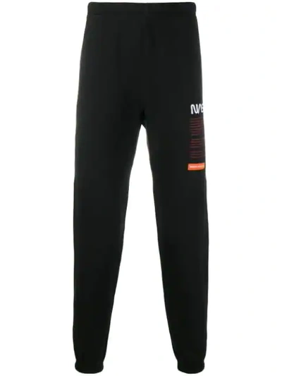 Shop Heron Preston Nasa Track Pants In Black