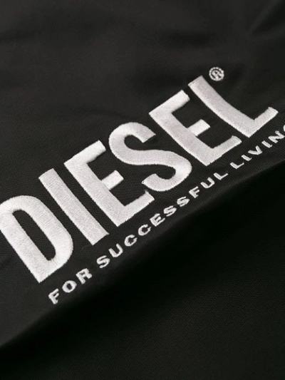 Shop Diesel Coach Jacket In Black