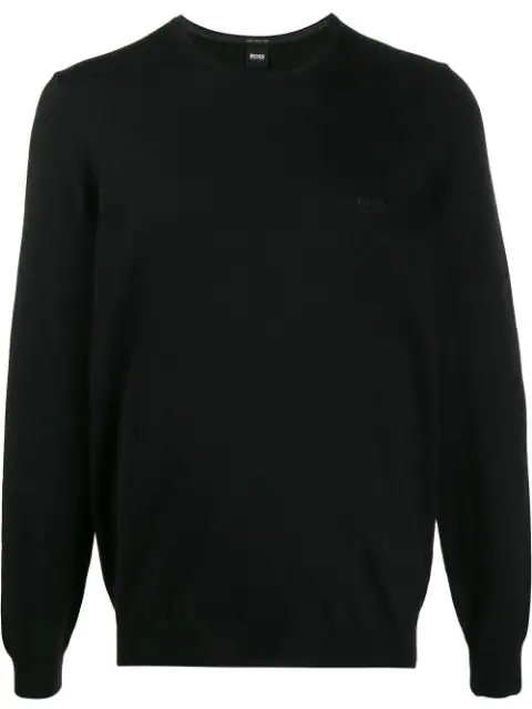 hugo boss jumper black