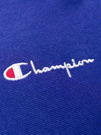 Shop Champion Logo Embroidered Hoodie In Bs103