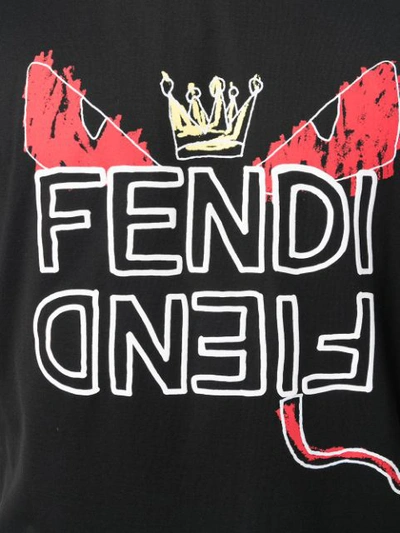 Shop Fendi Fiend T In Black