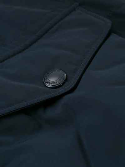 Shop Polo Ralph Lauren Feather Down Jacket In Blue