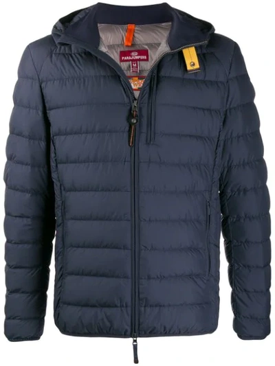 Shop Parajumpers Quilted Jacket In Blue