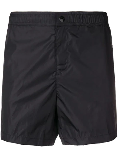 Shop Moncler Swim Shorts - Black