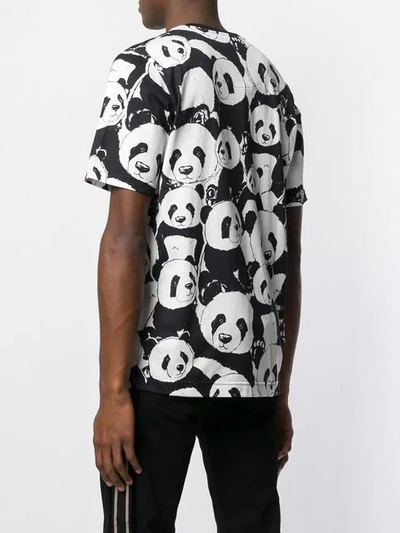 Shop Dolce & Gabbana Panda Print T In Hav86 Panda Fdo Panna