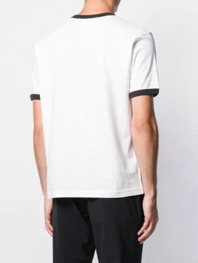 Shop Junya Watanabe Da Michele Print T-shirt In White