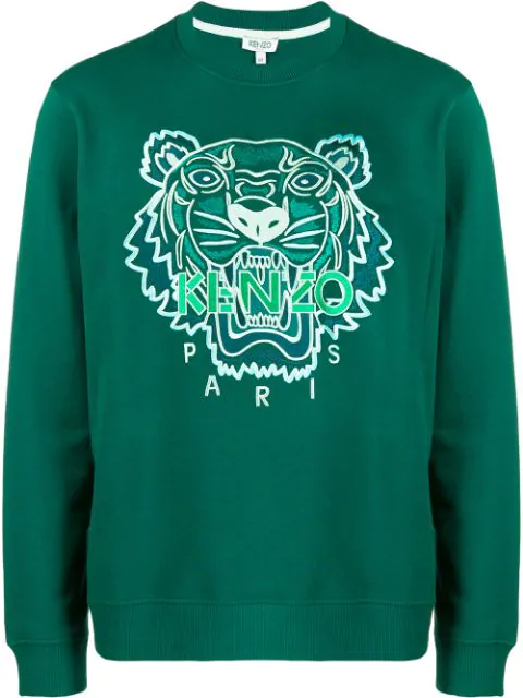 kenzo green sweater