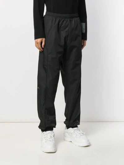 Shop A-cold-wall* Loose Fit Track Pants In Black
