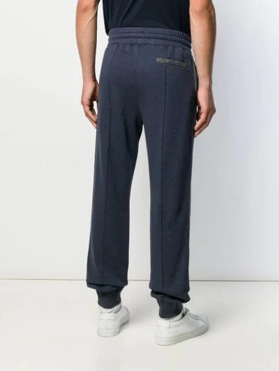 Shop Etro Jersey Sweatpants In Blue