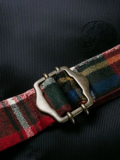 Shop Gabriele Pasini Tartan Double In 20 Multicolor