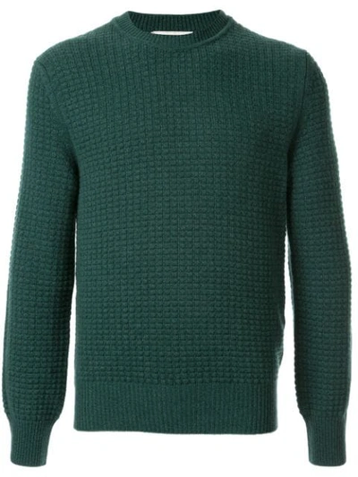 Shop Cerruti 1881 Knitted Jumper In Green