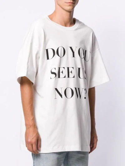 Shop Botter Slogan Print T-shirt In White