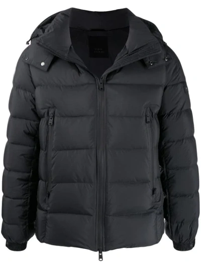 Shop Tatras Hooded Padded Jacket In Black
