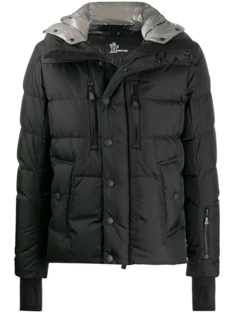 short padded jacket black