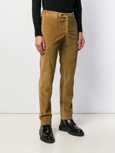 Shop Pt01 Corduroy Trousers In Brown