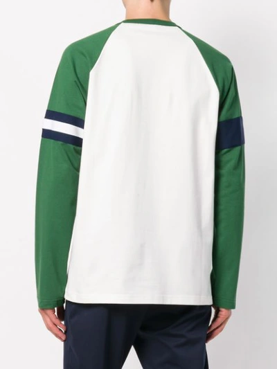 Shop Calvin Klein 205w39nyc Colour-block Sweatshirt - White