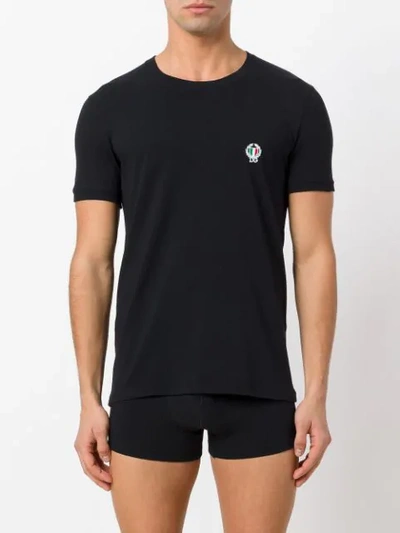 Shop Dolce & Gabbana Underwear Round Neck T-shirt - Black