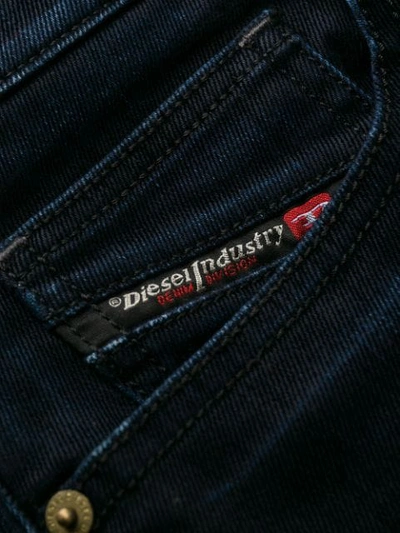 Shop Diesel D-vider 0091u Jeans In Blue