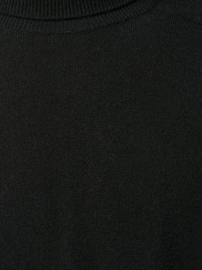 Shop Ami Alexandre Mattiussi Turtleneck Sweater In Black