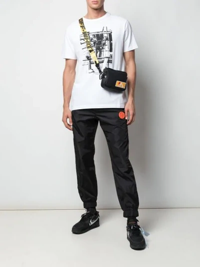Shop Off-white Graphic Print T-shirt In White