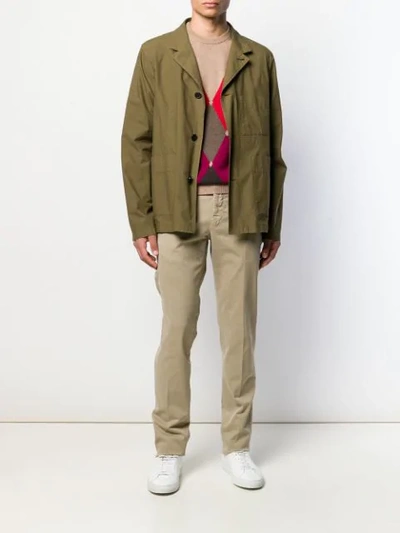 Incotex Straight-leg Chino Trousers In Neutrals