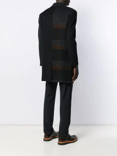 Shop Etro Single Breasted Coat In 黑色