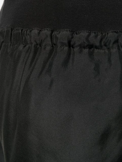 Shop Katharine Hamnett Padded Track Pants In Black