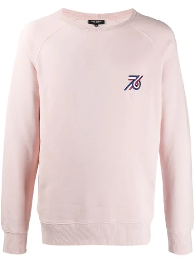 Shop Ron Dorff 1976 Embroidered Sweatshirt In Pink