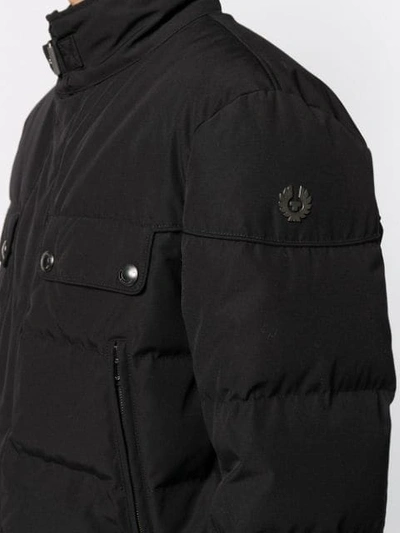 Shop Belstaff Mountain Lightweight Padded Jacket In Black