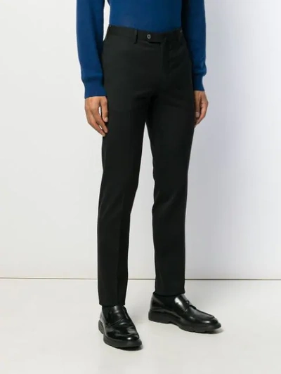 Shop Pt01 Skinny Tailored Trousers In Black