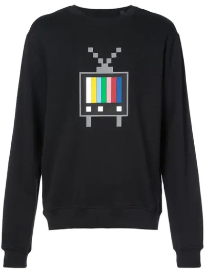 Shop Mostly Heard Rarely Seen 8-bit Revolution Sweatshirt - Black