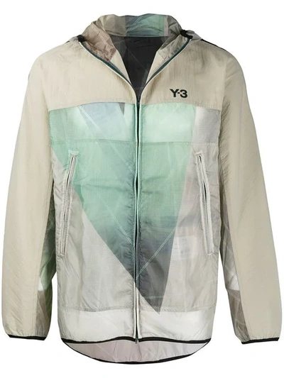 Shop Y-3 Tie-dye Sports Jacket In Neutrals