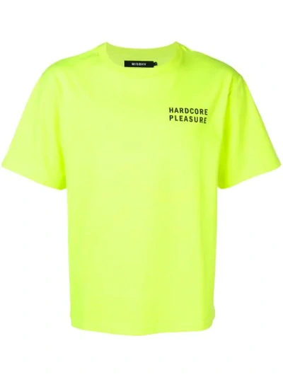 Shop Misbhv Round Neck T In Green