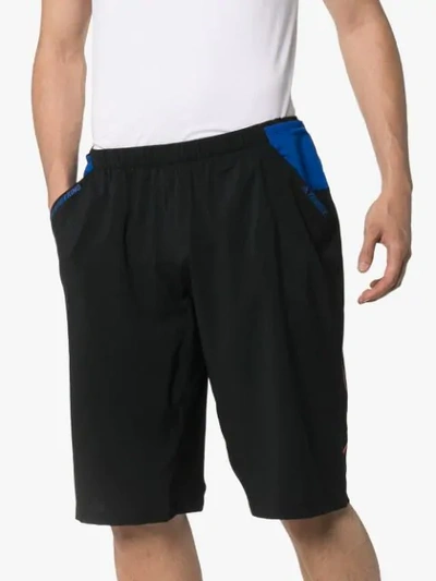 Shop Adidas X White Mountaineering Terrex_wm Shorts In Black ,blue