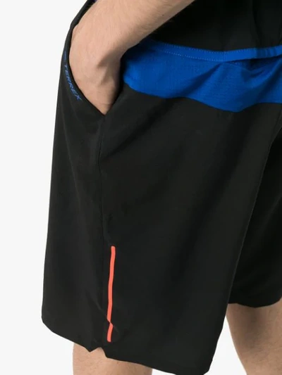 Shop Adidas X White Mountaineering Terrex_wm Shorts In Black ,blue