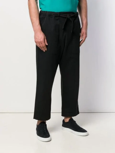 Shop Henrik Vibskov Landmark Trousers In Black