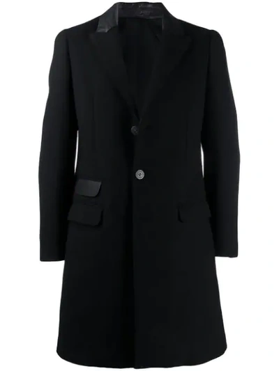 Shop Neil Barrett Single-breasted Coat In Black