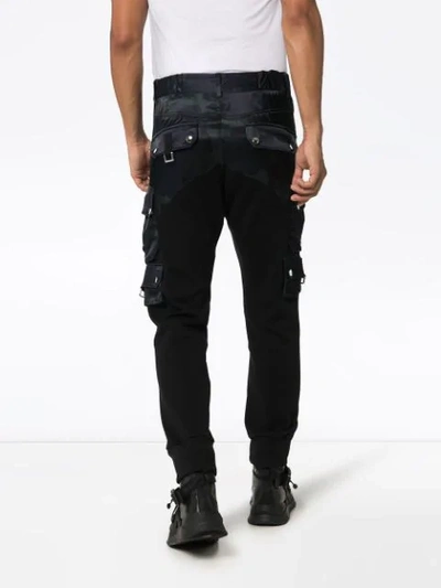 CAMOUFLAGE-PANEL TROUSERS