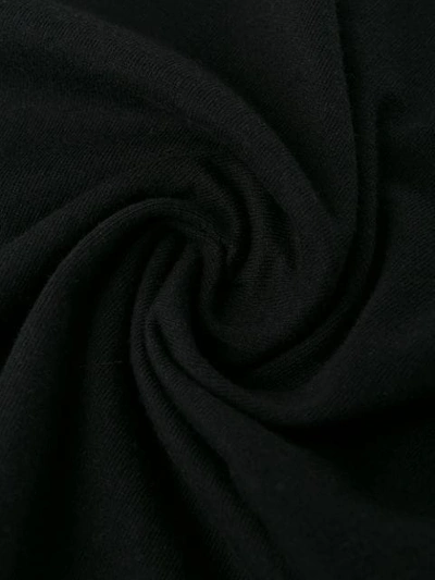 Shop Aries Logo Print T-shirt In Black