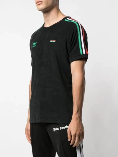 Shop Palace X Adidas Terry T-shirt In Black