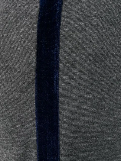 Shop Low Brand Side Stripe Track Pants In Grey