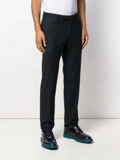 Incotex Slim Tailored Trousers In Blue