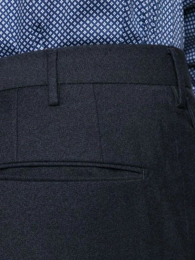 Incotex Slim Tailored Trousers In Blue