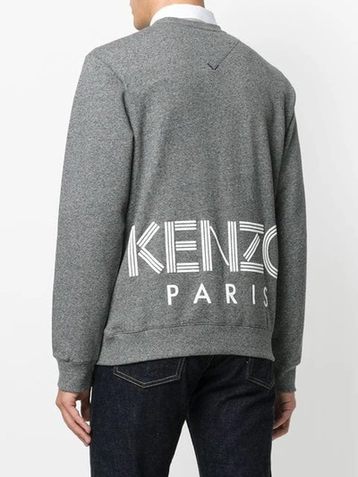 Shop Kenzo Rear In Grey