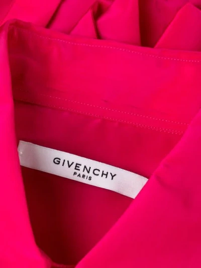 GIVENCHY 超大款衬衫 - 粉色