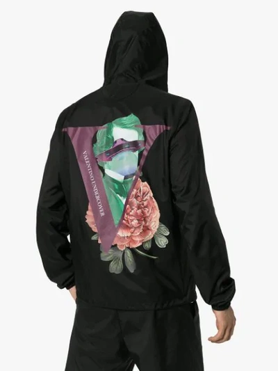Shop Valentino X Undercover Collage Print Jacket In Black